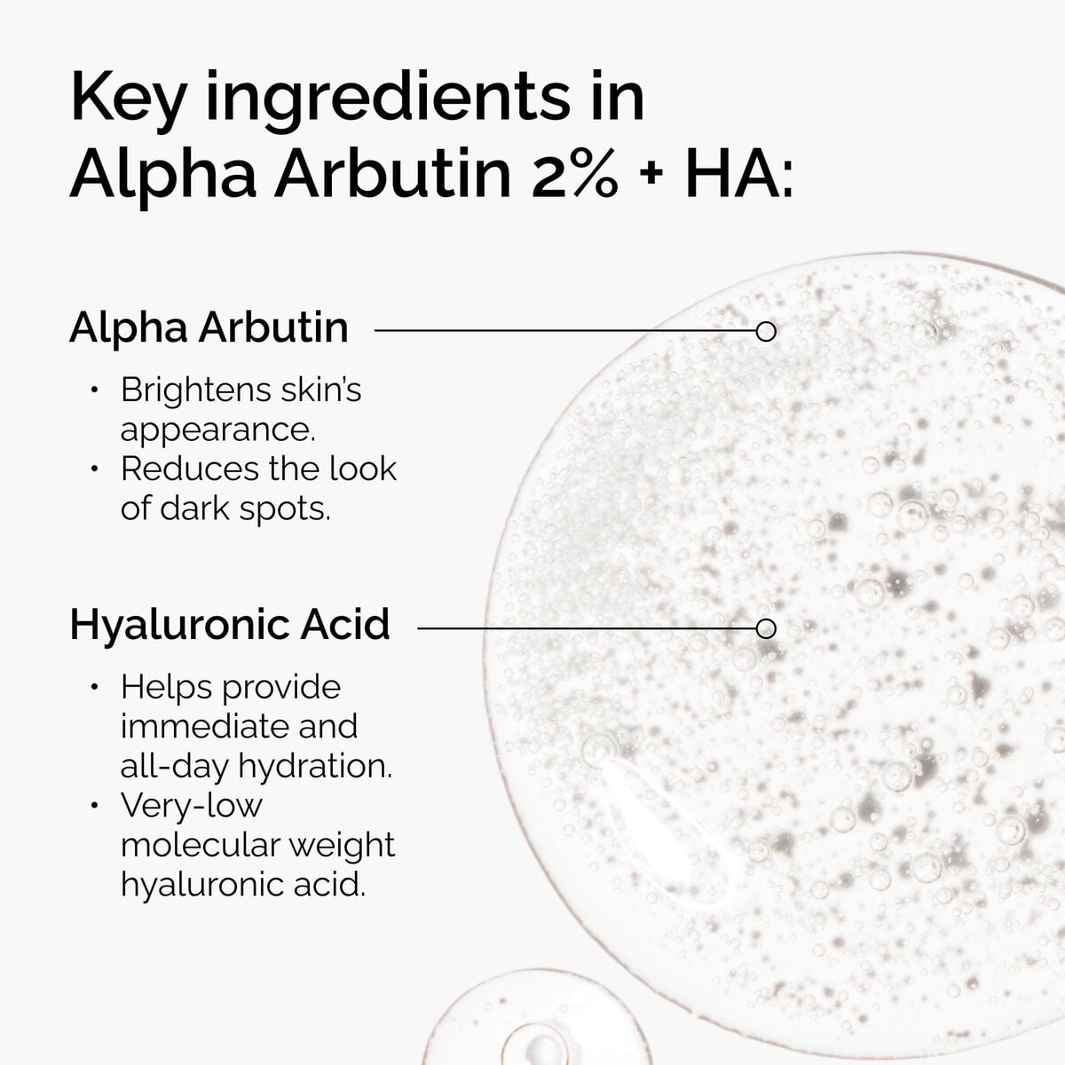 Alpha Arbutin 2% + HA - Fresh Reset
