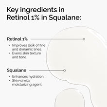 Retinol 1% in Squalane - Daily Comfort